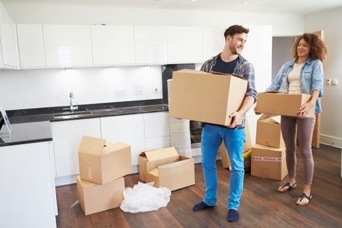 Preparation checklist and moving day planning for flat removals in Kennington