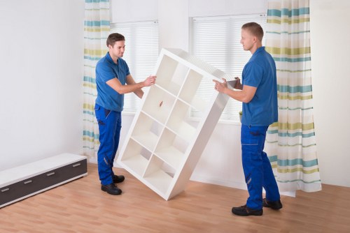 Local office move logistics in Kennington with careful loading and setup