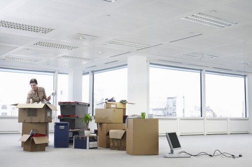 Local movers loading furniture with care during a relocation