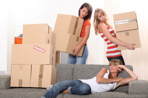 Professional pick-up of bulky household furniture from a Kennington property