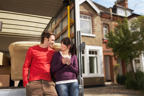 Public liability insurance and protected moving process in Kennington