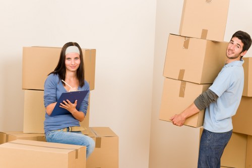 Variety of sturdy removal boxes and packing materials for Kennington moves
