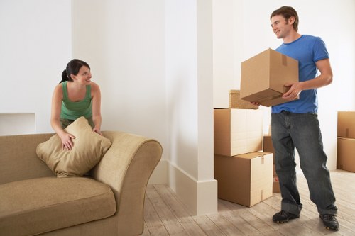 Removal van ready for a same day job in Kennington