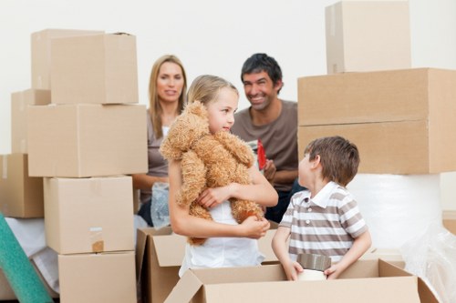 Local piano movers planning access and loading for a Kennington job